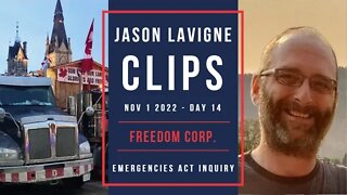 Day 14 - Freedom Corp. - Emergencies Act Inquiry