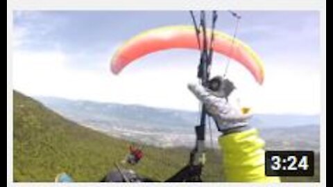 Paragliders Collide And Fall 5,000 Feet