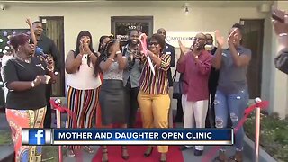 Mother and daughter open a primary care clinic