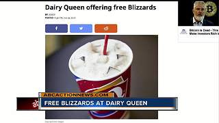 Dairy Queen offering free Blizzards