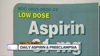 Can an aspirin a day keep a pregnancy complication away?