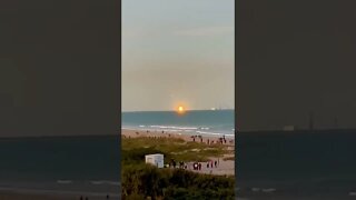 Check out SpaceX Falcon9’s first stage landing and subsequent “𝘀𝗵𝗼𝗰𝗸 𝘄𝗮𝘃𝗲”