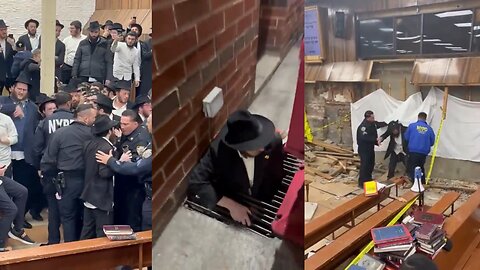 Chabad Lubavitch Synagogue Erupts In Chaos After Members Refuse To Allow Secret Tunnel To Be Sealed