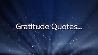 Gratitude Quotes