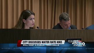 City Council discusses water rate price increase