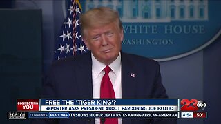 'Tiger King' makes its way to President Trump