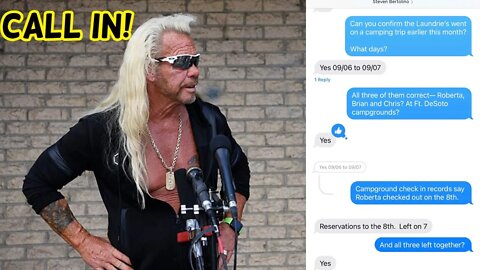 Dog The Bounty Hunter & Brian Laundrie Call In Discussion | Laundrie Attorney Texts - iCkEdMeL