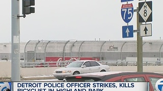 Detroit police officer involved in deadly accident