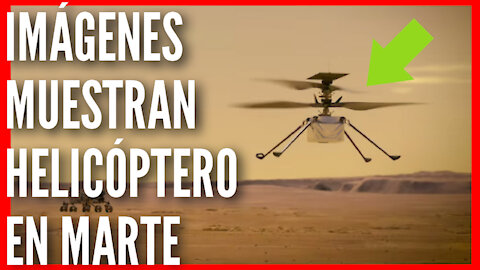 Observan Helicoptero En El Planeta Marte