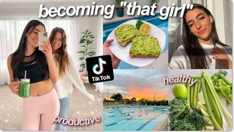 becoming 'THAT girl'| TikTok's new GLOW UP trend! - how to become the best version of yourself ♡