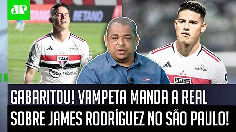 "EU FALO! Pra mim, o James Rodríguez TEM QUE..." Vampeta MANDA A REAL sobre o ASTRO do São Paulo!