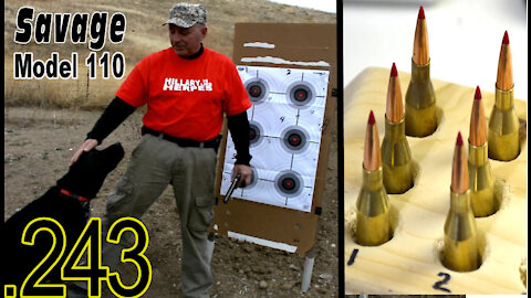 ELD-X Reloads for the Savage Model 110 (.243) by Wapp Howdy