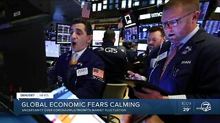 Global economic fears calming in wake of coronovarius