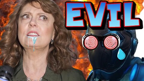 Blue Beetle Actress Susan Sarandon Says SHE IS A EVIL WHITE WOMAN In The MOVIE!