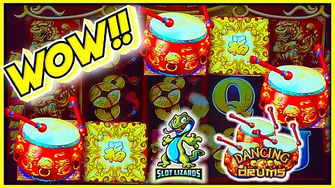 MANIFEST THE 5 DRUMS! EPIC COMEBACK! Dancing Drums Slot MAX SPIN MYSTERY HIGHLIGHT!