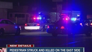 Pedestrian killed while crossing the road on Indy's east side