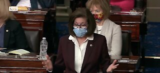 Sen. Cortez Masto speaks on the Senate floor following riots