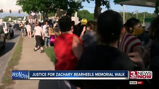Justice for Zachary Bear Heels Memorial Walk