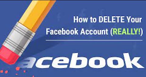 How To Delete FaceBook (2021)