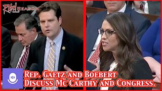 Twitter Spaces Rep Matt Gaetz, Lauren Boebert Discuss McCarthy and 118th Congress