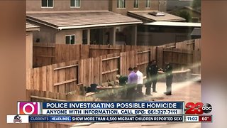 BPD investigating possible homicide in Southwest Bakersfield