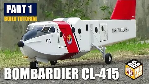 Canadair CL-415 RC Plane Build Video Part 1