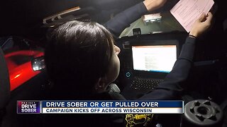 "Drive Sober or Get Pulled Over" campaign kicks off across Wisconsin