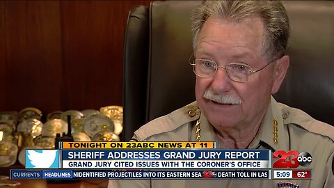 Tonight at 11: Sheriff Youngblood responds to Grand Jury report on Coroner's Office