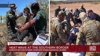 Migrants at risk as record-breaking heat impacts Arizona