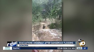 Evacuations underway in Bay Area after dangerous flooding