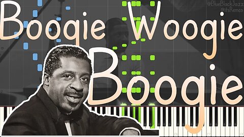 Erroll Garner - Boogie Woogie Boogie 1944 (Boogie Woogie Piano Synthesia)