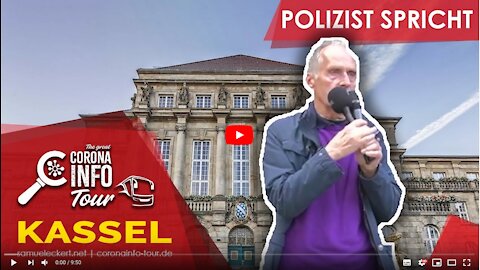 81-jähriger #Polizist spricht in #Kassel !!! Über 40 Jahre im Dienst und #Ausbilder der Polizei.