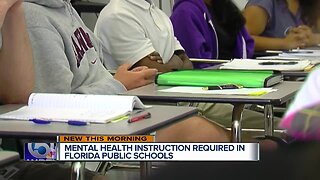 Florida makes mental health classes mandatory in public schools starting in the 6th grade