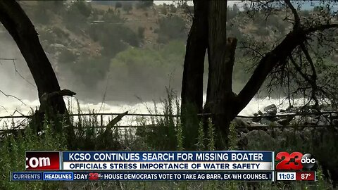 KCSO continues search for missing boater
