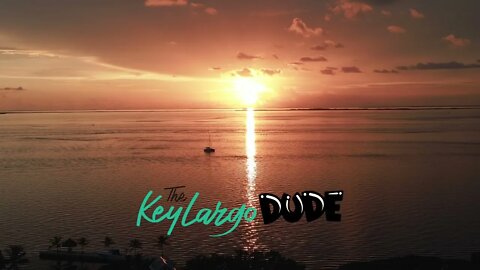 Sunset Spectacular in Blackwater Sound | Key Largo Florida 2022 | DJI Mini 3 Pro 4K
