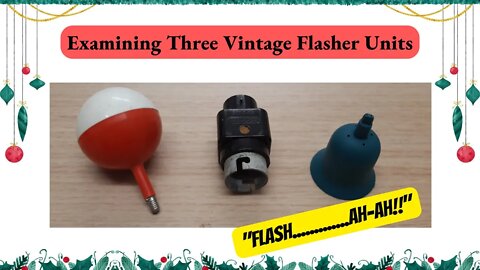 Examining Three Vintage Christmas Light Flasher Units | PIFCO, Woolworth and NOMA