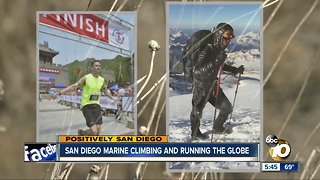 Positively San Diego: Marine climbing and running the globe