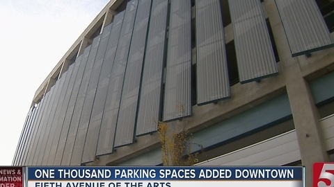 5th Avenue Parking Garage Opens In Nashville