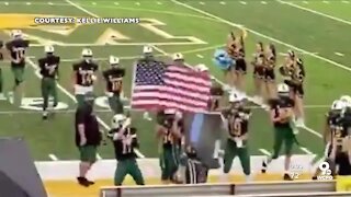 Little Miami football players no longer suspended for flag incident