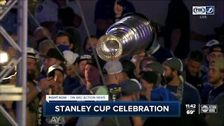 Tampa Bay celebrates Lightning's Stanley Cup run