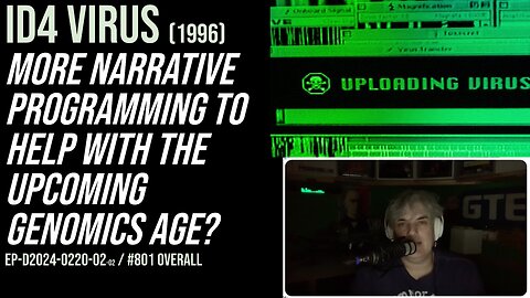 ID4 virus (1996) - More narrative programming to help with the upcoming genomics age?
