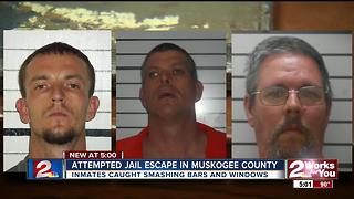Attempted jail escape in Muskogee County