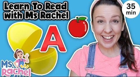 Learn with Ms Rachel- Phonics song- Learn to Read- Pre School learning- Kids songs and Videos