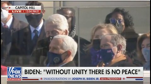 Bill Clinton Falls Asleep During Biden’s Inaugural Address