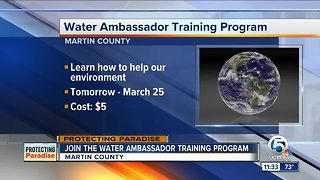 Martin County offering Water Ambassador program to help the environment