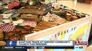 Shop Fair Trade at Harvest Community Church this weekend