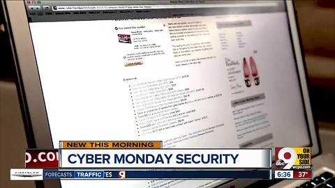 Be extra careful if you're shopping online this Cyber Monday