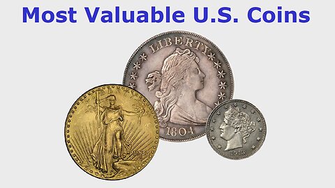 Top 15 Most Valuable United States Coins from 1990 to 2023