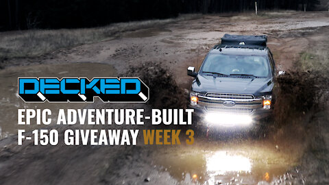 ENTER THE DECKED F-150 GIVEAWAY | WEEK 3 | BUMPER, LIGHTS, & WINCH