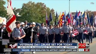 Car Cruise in Bakersfield to Honor Local Veterans on Veteran's Day